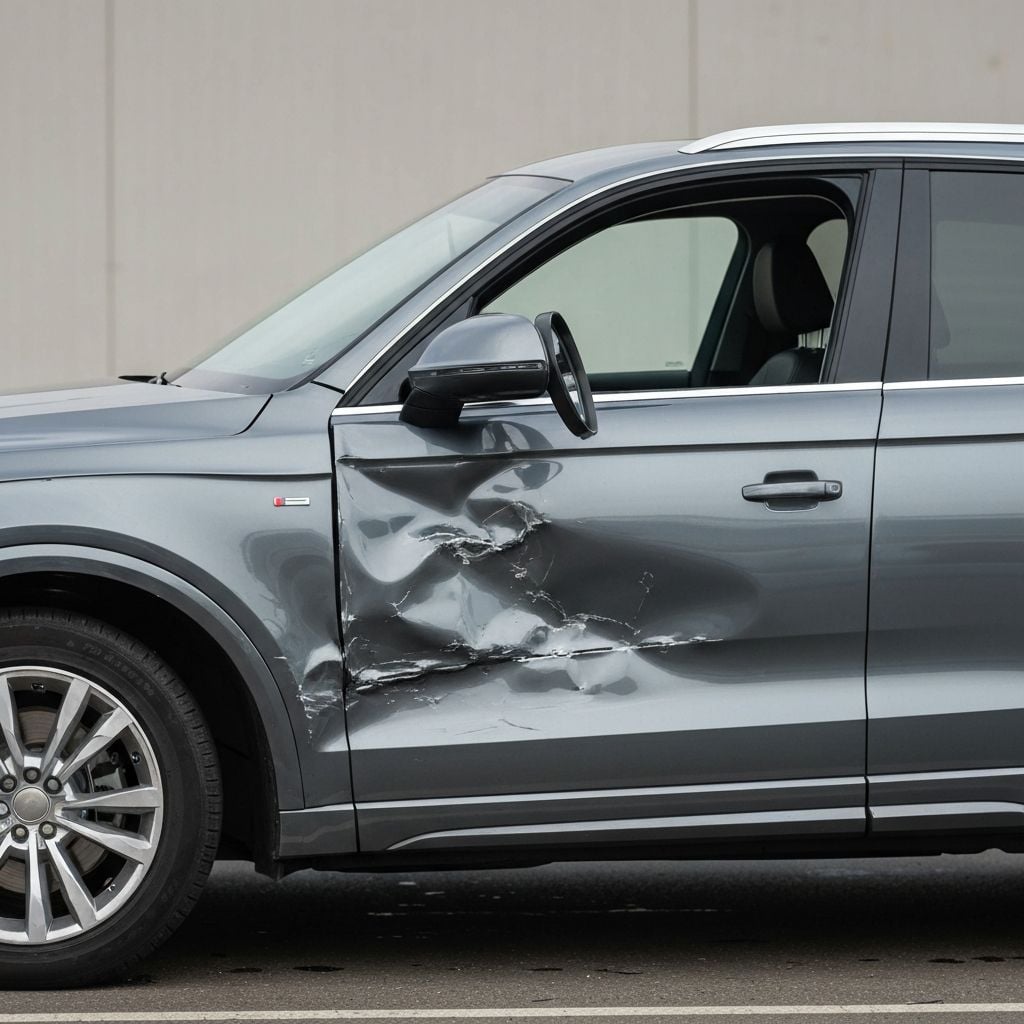2016 Audi Q5 with front-end damage
